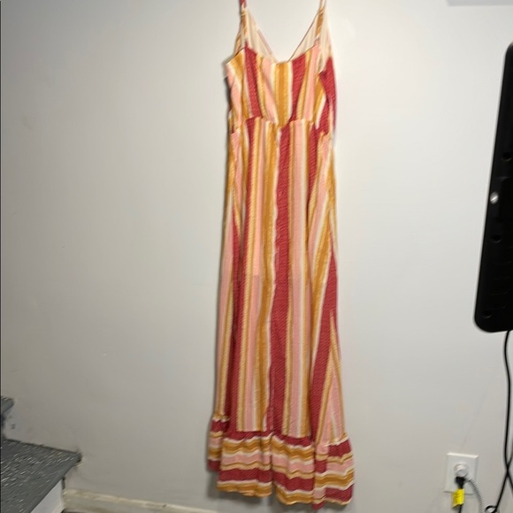 Sage The Label Orange and Pink Sleeveless Maxi Sundress - Picture 10 of 10